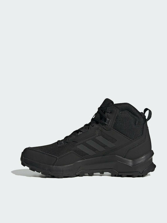 adidas Terrex AX4 Mid GTX Men's Hiking Boots Waterproof with Gore-Tex Membrane Core Black / Carbon / Grey Four