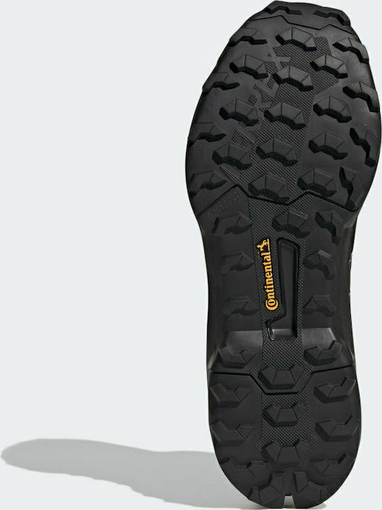 adidas Terrex AX4 Mid GTX Men's Hiking Boots Waterproof with Gore-Tex Membrane Core Black / Carbon / Grey Four
