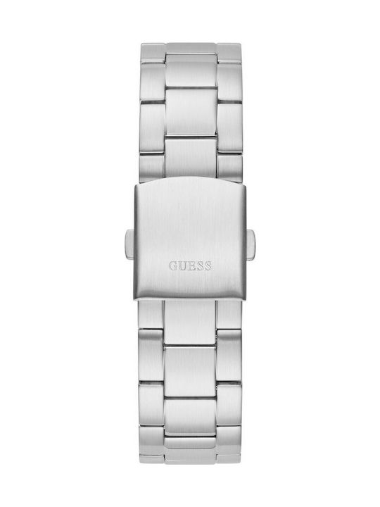 Guess North Uhr Batterie mit Silber Metallarmband