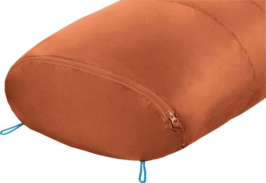 Ferrino Sleeping Bag Single 2 Seasons Lightec 500 Duvet Orange