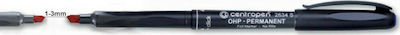 Centropen Permanent Marker 3mm Black