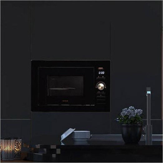 Cecotec Grandheat 2590 Built-in Blackrose Εντοιχιζόμενος Φούρνος Μικροκυμάτων με Grill 25lt Μαύρος