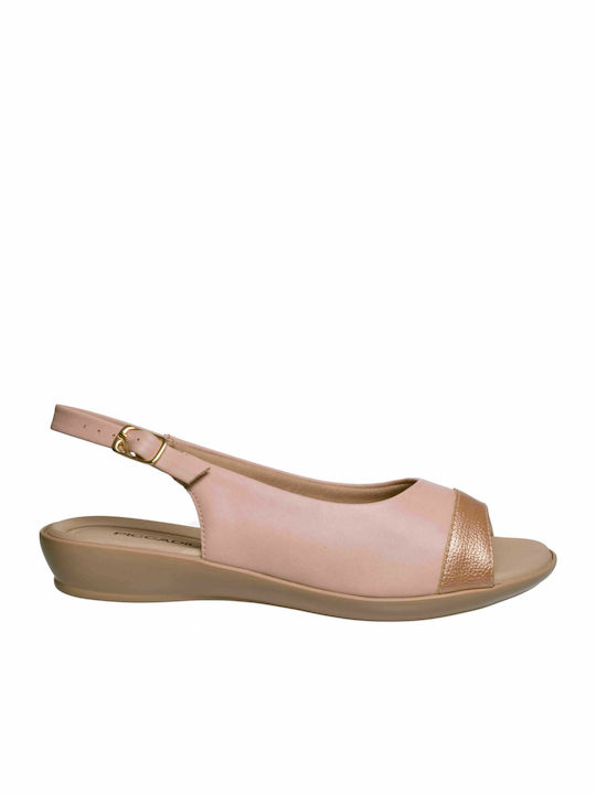 Piccadilly Damen Flache Sandalen in Rosa Farbe