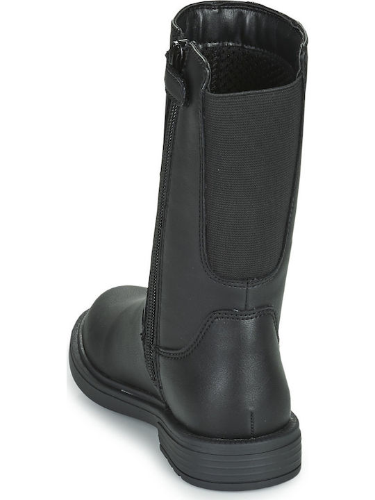 Eclair Kids Boots with Zipper Black