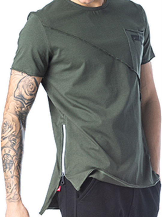 Paco & Co Men's Short Sleeve T-shirt Olive