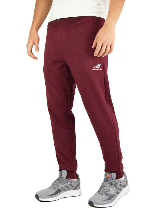 Pantaloni de trening cu Elastic Burgundia