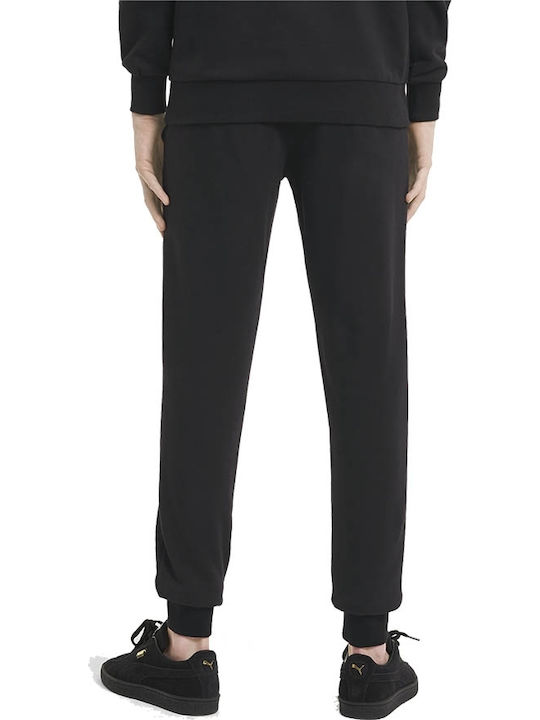 Puma Men's Sweatpants with Rubber Black