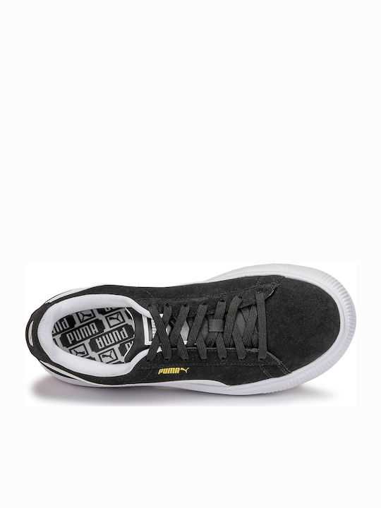 Mayu Γυναικεία Flatforms Sneakers Μαύρα