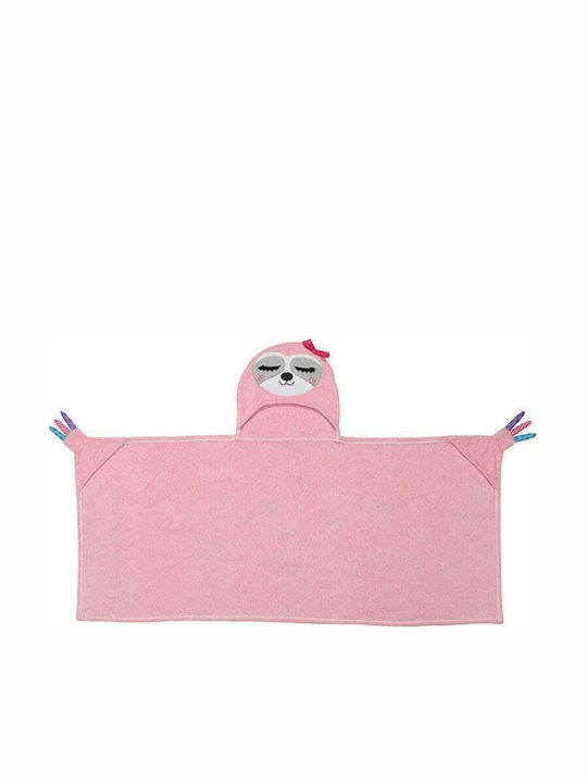 Zoocchini Halat De Baie Pentru Bebeluşi Cu Glugă 127x55cm