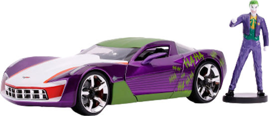 Jada Toys DC Comics Chevy Corvette Stingray 2009 Vehicul Replică Lungime 11 cm Scară 1:24