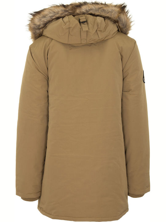 Everest Winter Jacke Parka Beige