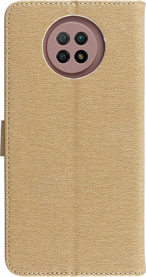 Volte-Tel Allure Magnet Wallet Δερματίνης Χρυσό (Redmi Note 9)
