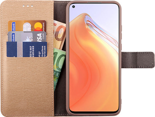 Volte-Tel Allure Magnet Wallet Synthetic Leather Gold (Xiaomi Mi 10T / Mi 10T Pro)