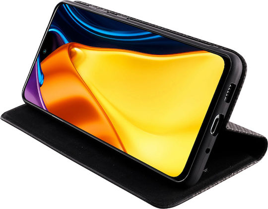 Idol 1991 Elite Anti-RFID Book Πλαστικό Μαύρο (Redmi Note 10 5G / Poco M3 Pro)
