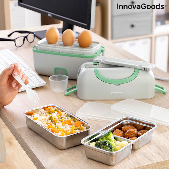 InnovaGoods Beneam electrice Cutie pentru Mâncare Termos Plastic Verde 1buc