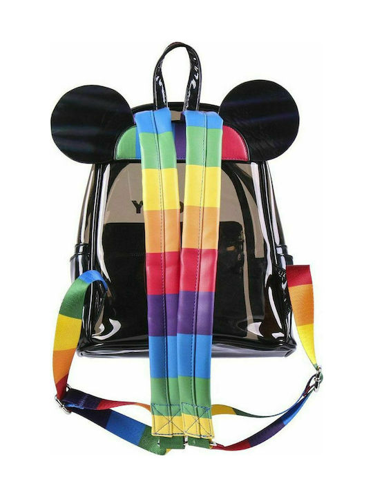 Disney Παιδική Τσάντα Πλάτης Μαύρη 22x25.5x11.4εκ.