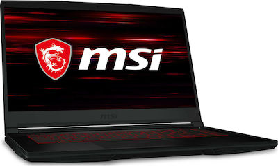 GF63 Thin 10UC 15.6" 144Hz (i7-10750H/8GB/512GB SSD/GeForce RTX 3050/Без операционна система) (US Клавиатура)
