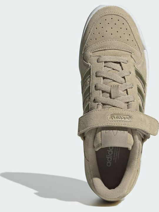 Forum Low Damen Sneakers Beige Tone / Cloud White / Matte Gold