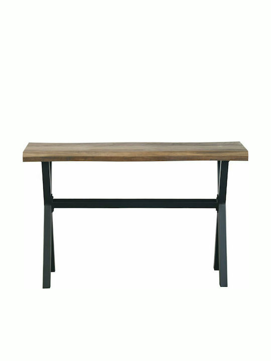 Consolă Din Lemn Neagră L120xL40xÎ75cm