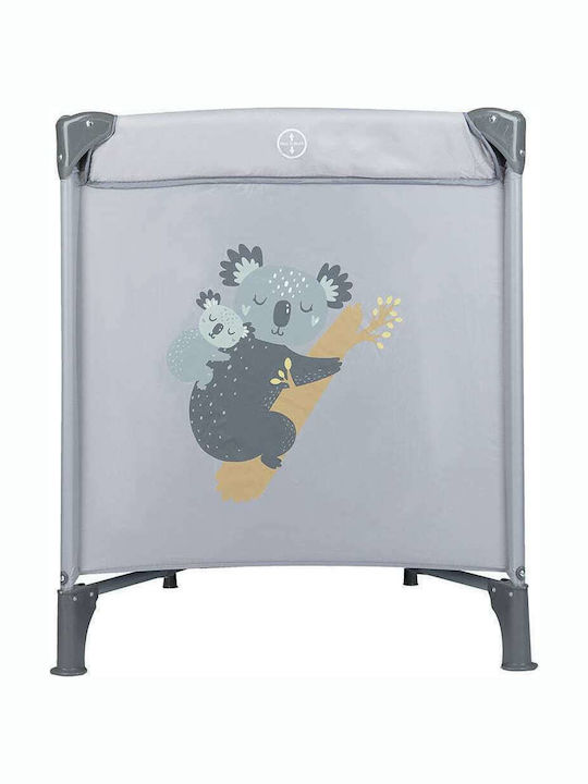 FreeOn Love Koala Playpen with Mattress Gray 65x125cm