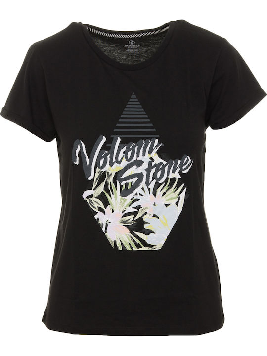 Γυναικείο T-shirt Μαύρο
