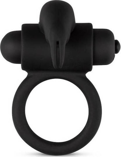 Easytoys Men Only Bunny Vibrating Cock Ring Вибриращ Пръстен Петел Black ET801BLK
