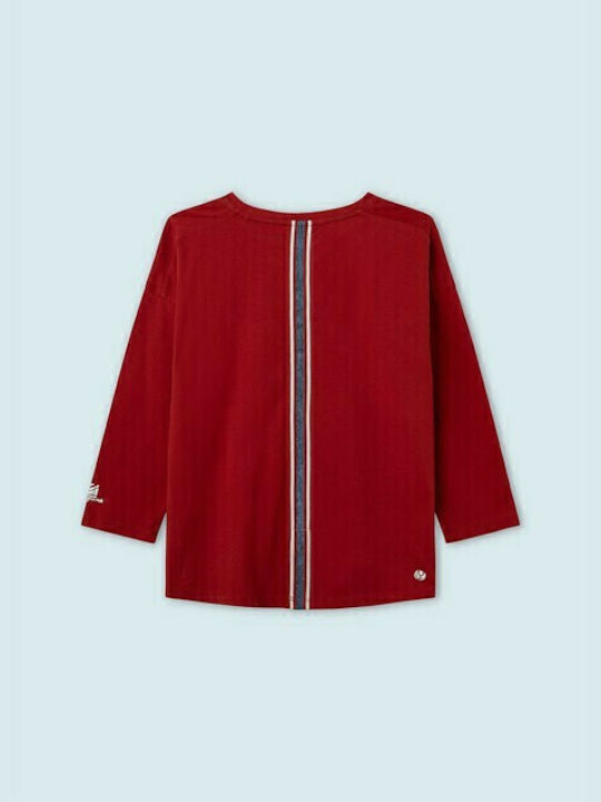 Pepe Jeans Kids Blouse Long Sleeve Red