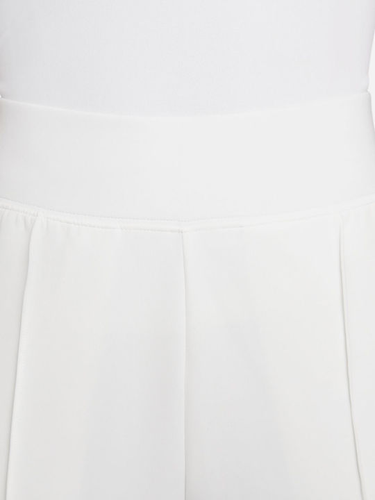Court Dri-FIT Hohe Taille Jogginghose mit Gummizug Weiß