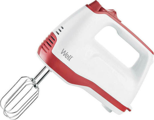 Well Zing Mixer Handmixer 200W Rot