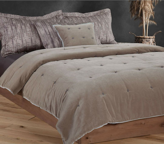 Nef-Nef Homeware Sofa Cushion Elements From 100% Cotton Arctic Greige 45x45cm