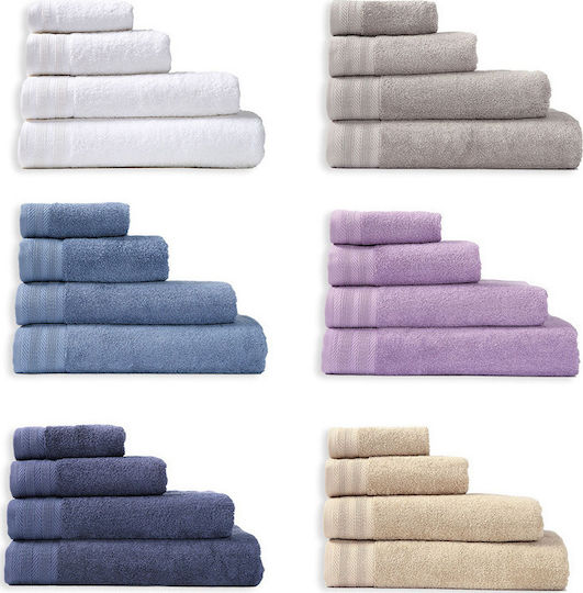 Nef-Nef Homeware Bath Towel 80x160cm 1159 Levander Weight 550gr/m²