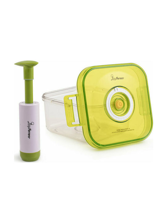 Luigi Ferrero Lunchbox Kunststoff Grün 1400ml 1Stück