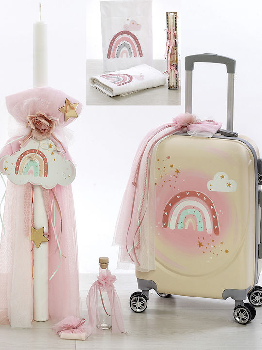 Bellissimo Rainbow Baptism Set with Rainbow Theme