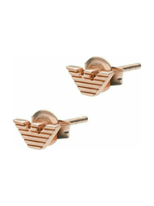 Emporio Armani Earrings made of Silver Gold Plated