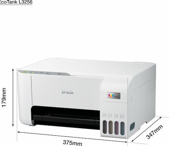 Epson EcoTank L3256 Colour All In One Inkjet Printer