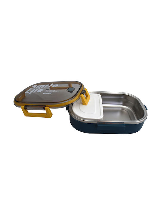 Tedemei Δοχείο Φαγητού Inox Θερμός Μπλε 710ml