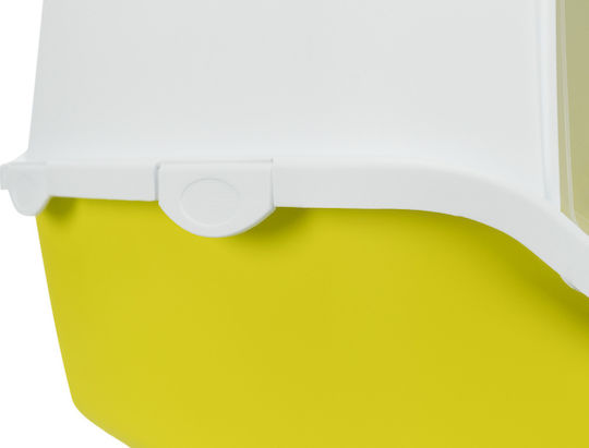 Trixie Vico Τουαλέτα Γάτας Κλειστή Κίτρινη Μ40 x Π40 x Υ56cm