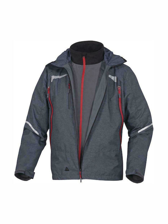 Delta Plus EOLE Work Jacket Cold Gray