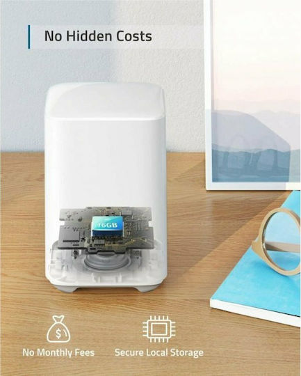 Eufy Surveillance System EufyCam 2C Kit 3 Cameras Wireless Cameras IP 1080p with Control Hub