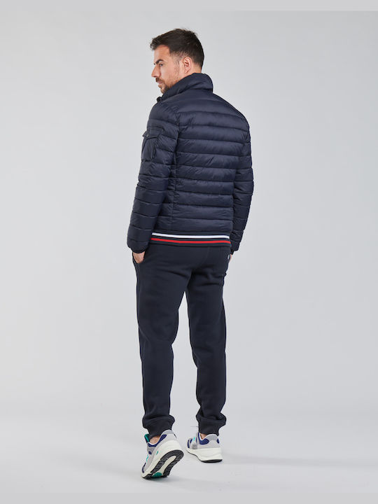 Superdry Ανδρικό Χειμωνιάτικο Μπουφάν Puffer Navy Μπλε