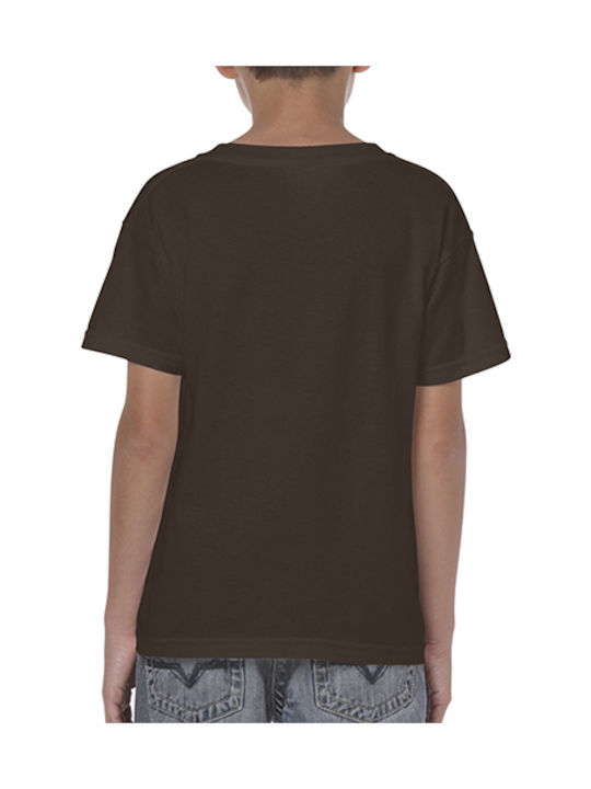 Gildan Kids T-shirt Brown