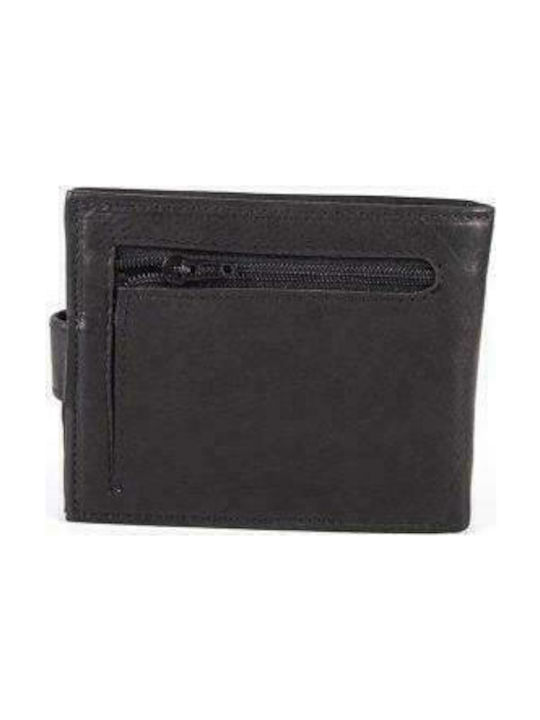 Fetiche Leather Men's Leather Wallet Black