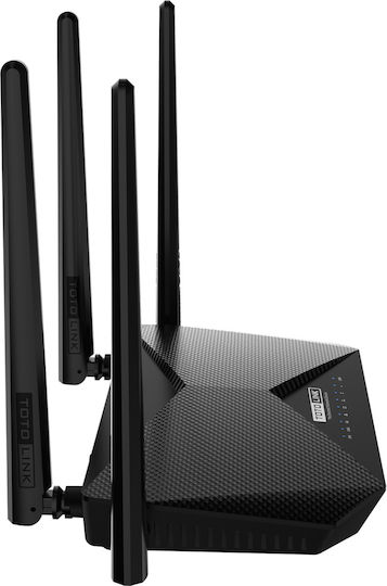 TotoLink A3002RU v2 Drahtlos Router Wi‑Fi 5 mit 4 Anschlüssen Gigabit Ethernet