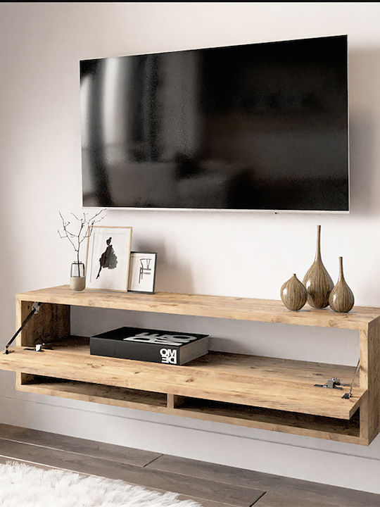 Έπιπλο Τηλεόρασης Roscoe Oak Μ100xΠ31.5xΥ29.5cm