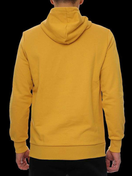 Puma Classics Men's Sweatshirt with Hood and Pockets Yellow