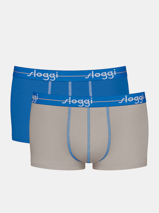 Start Hipster Men's Boxers Grey / Blue 2Pack