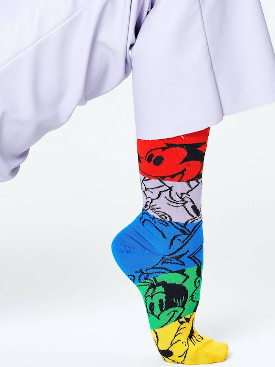 Happy Socks Colorful Friends Ανδρικές Κάλτσες με Σχέδια Πολύχρωμες