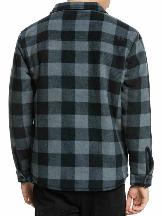 Tolala Overshirt Long-sleeved Shirt Checked Black
