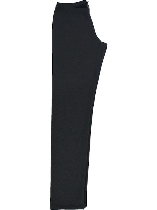 Frauen Lang Leggings Fleece-Beschichtung Schwarz