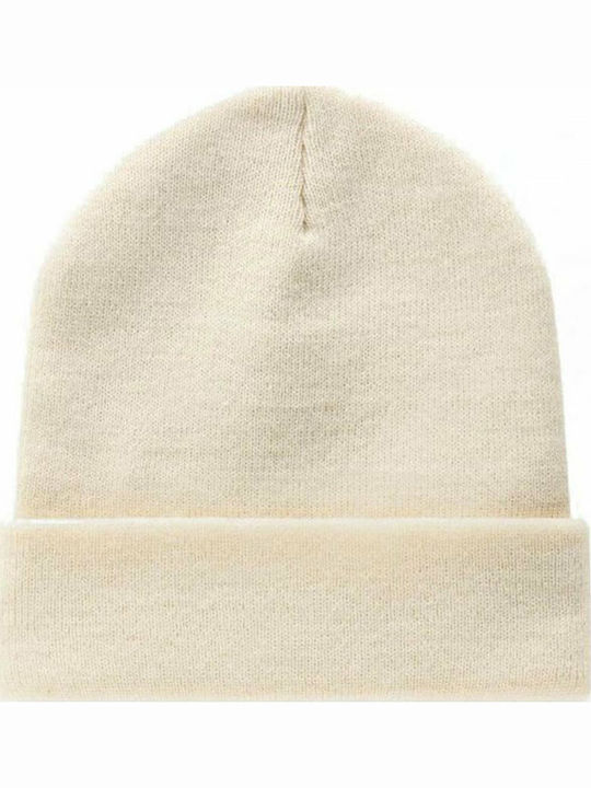 Gibsland Knitted Beanie Cap Ecru DK0A4X7K-ECR